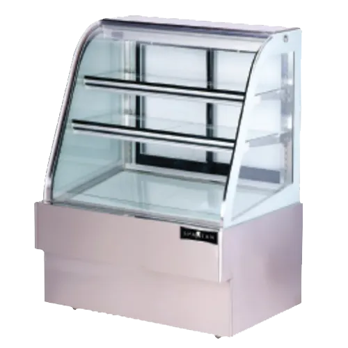 Spartan Refrig SD-36 35" Curved Refrigerated Deli Display Case