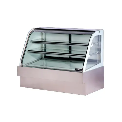 Spartan Refrig SD-60 59" Curved Refrigerated Deli Display Case