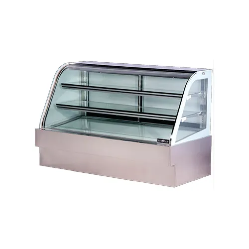 Spartan Refrig SD-72 71" Curved Refrigerated Deli Display Case