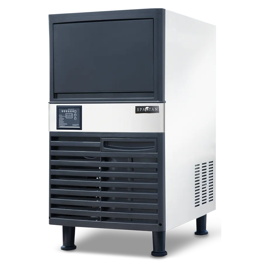 Spartan Refrig SUIM-120 20" Air Cooled Half Cube 120 lb Undercounter Ice Machine with 40 lb Bin
