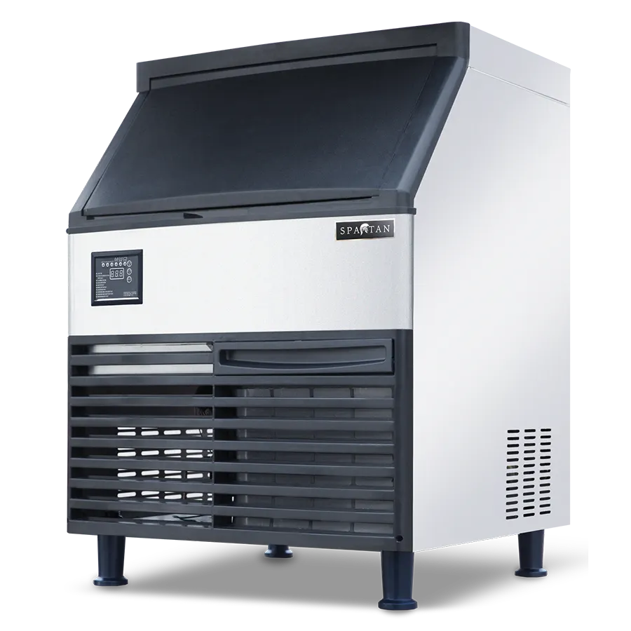 Spartan Refrig SUIM-210 26" Air Cooled Half Cube 210 lb Undercounter Ice Machine with 80 lb Bin