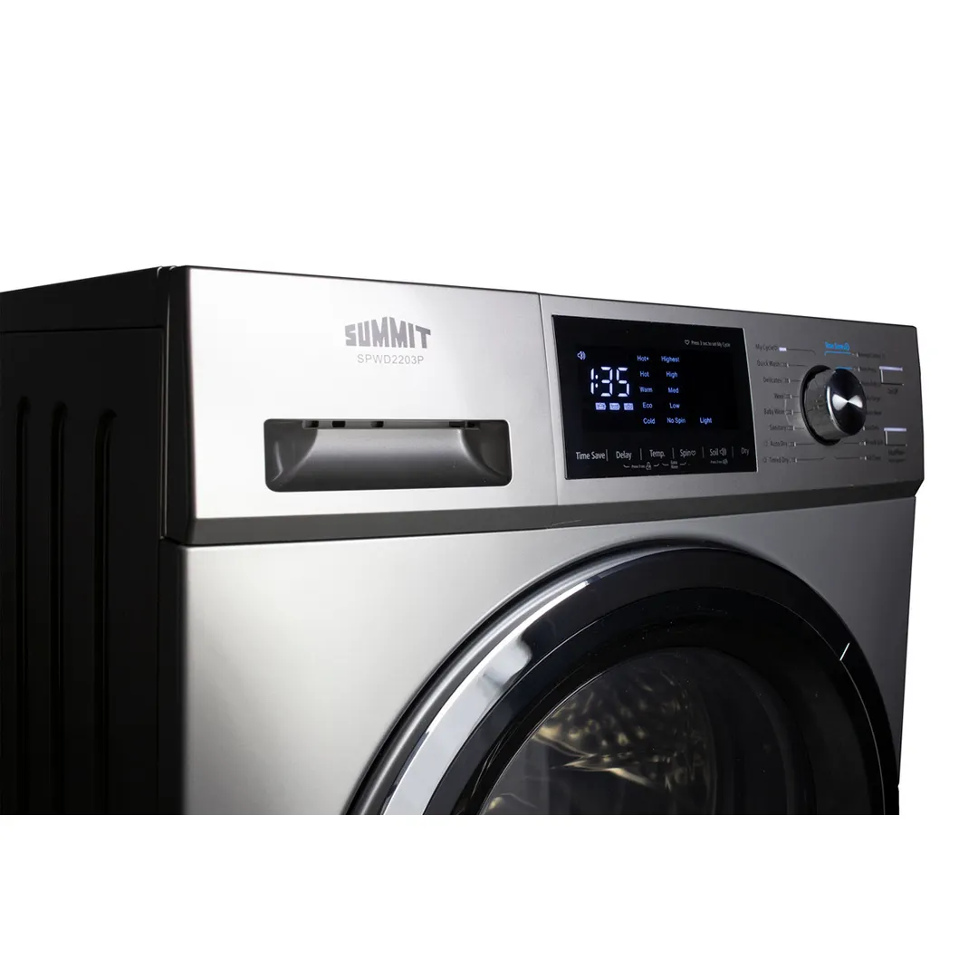 Summit SPWD2203P 24" Washer/Dryer Combo, front-opening, non-vented, 2.7 cu. ft.