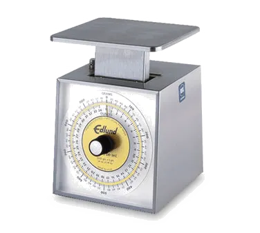 Edlund SR-11000C - 10-29 lb Top Load Portion Scale, Stainless, Dial, 6-7" Platform, 25 lb/4 oz Graduation