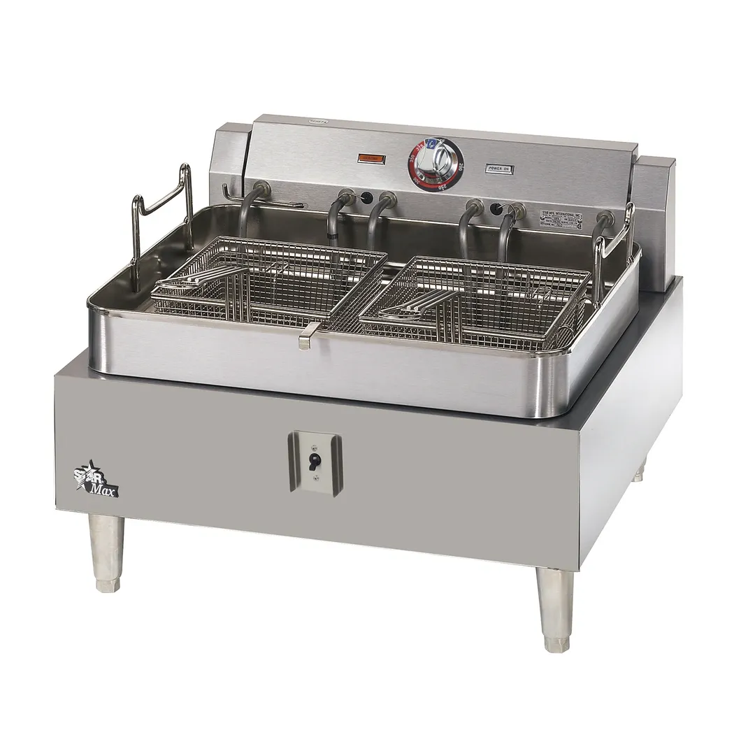 Star 530FF Star-Max® Full Pot Countertop Electric Fryer w/ 30-Lb. Capacity, Twin Baskets