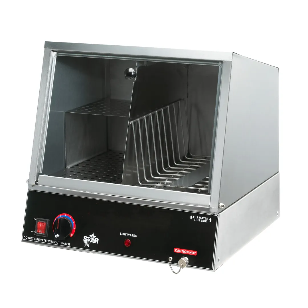 Star 70SSA (Quick-Ship) Hot Dog Steamer with Juice Tray