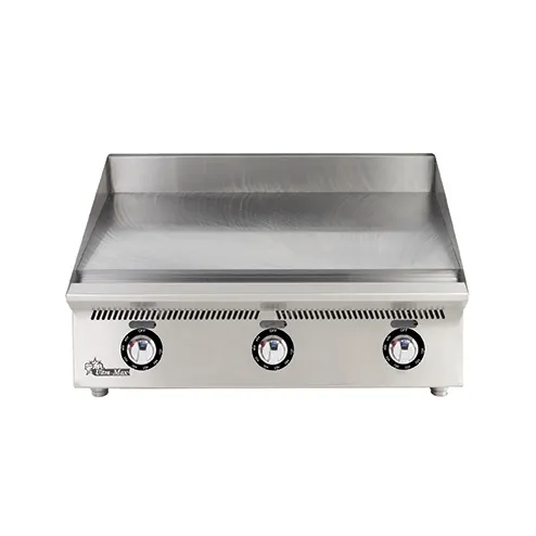 Star 836MA 36" Countertop Manual Gas Griddle, 1" Steel Plate, 90.000 BTU