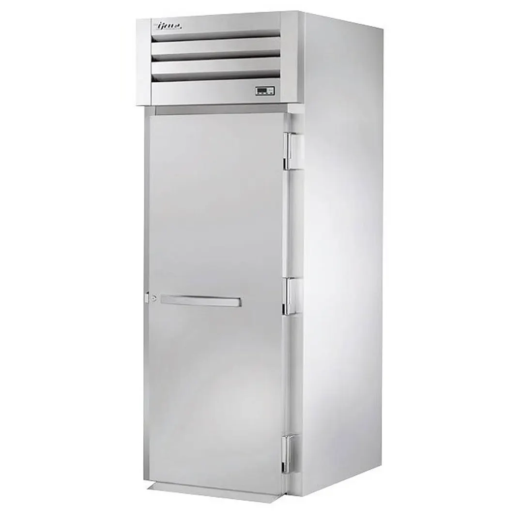 True STA1RRI89-1S-HC 35" 1-Section Roll-In Refrigerator w/ Solid Door, Stainless Steel Exterior-Aluminum Interior, 89"H