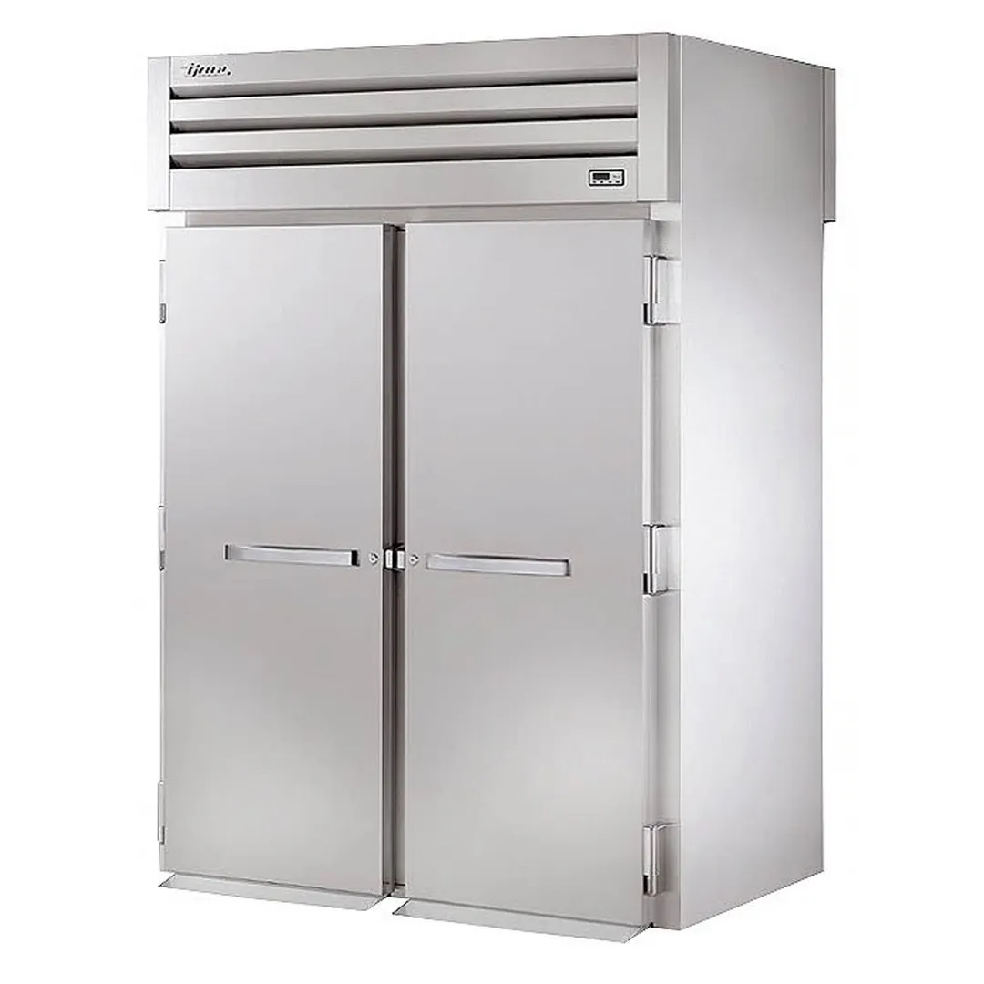 True STA2HRT-2S-2S 2-Section "Full Height" 2-Door Solid Heated Holding Cabinet, Stainless Steel