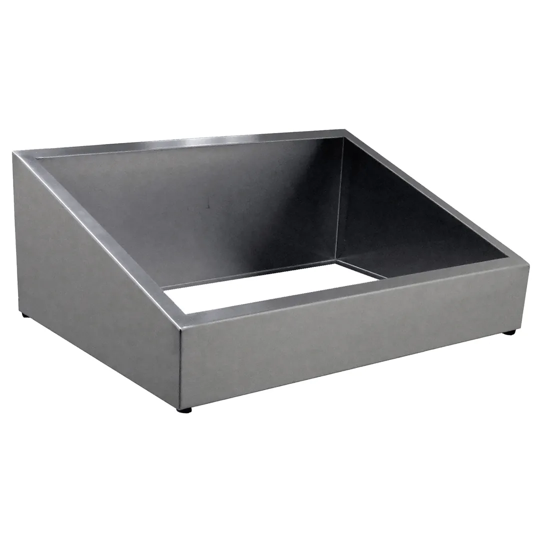 Steril-Sil E1-CBD-2V Counter Top Dispenser, 23-1/4" x 16-1/2" x 9-1/4"H, Stainless Steel, Silver