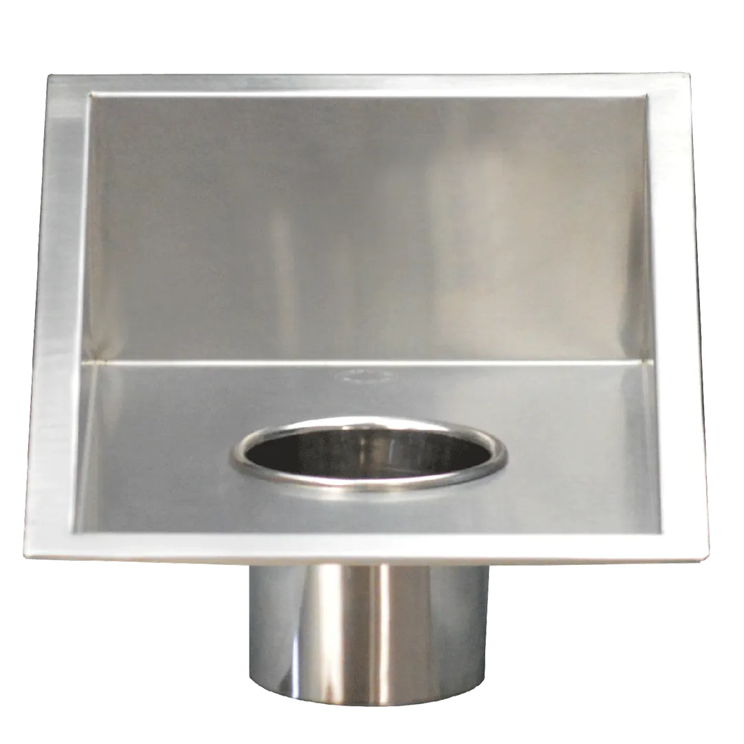 Steril-Sil E1-RCS-1V Trash/Recycling Insert, Single-Size, 4" Dia. Chute, 2-Piece