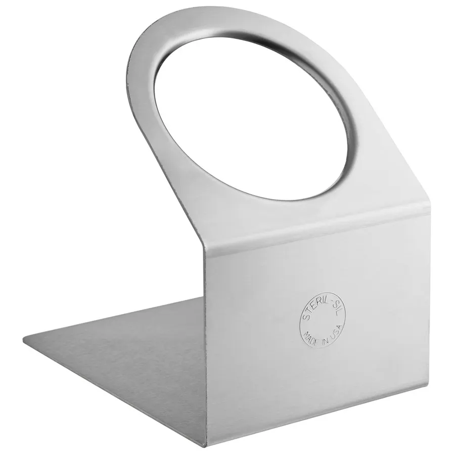 Steril-Sil HKS-1 Silverware Dispenser, 1-Hole, 304 Stainless Steel, Countertop Mount, NSF, USA