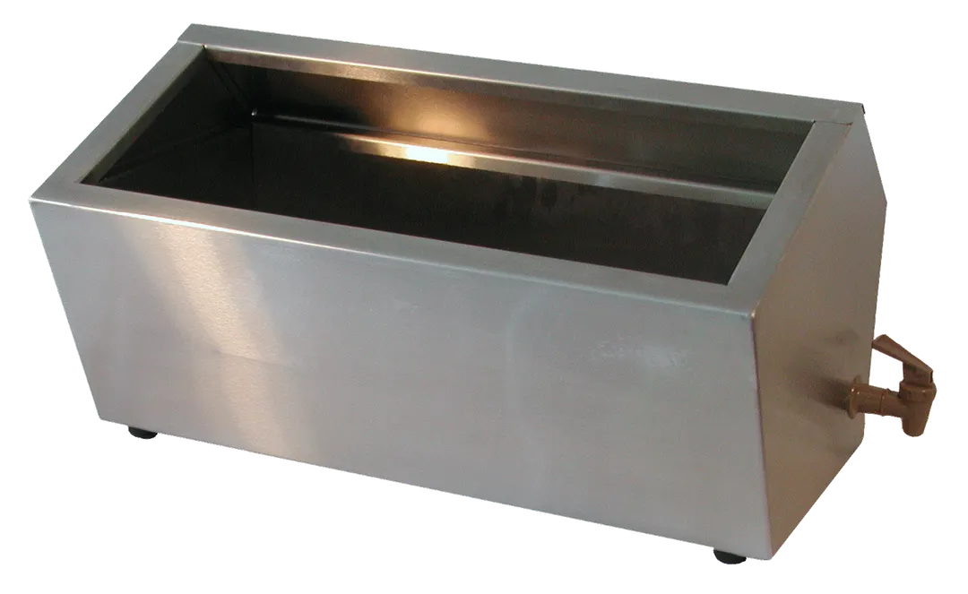 Steril-Sil IUD-366-BU Rail 20-3/4" x 10-3/4" H Holds 4 2-1/2 qt Jars/3 1-6 Pans ≤6" Stainless USA