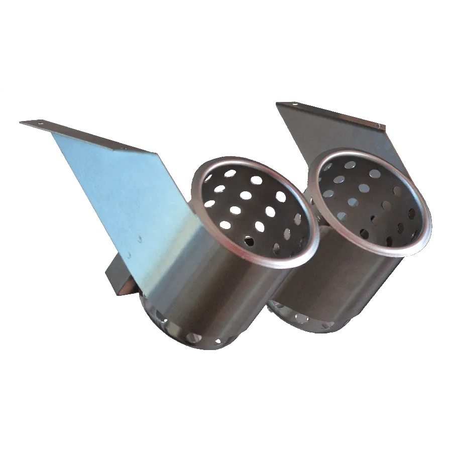 Steril-Sil UB-2SS Complete Underbar Dispenser, 2-Hole, 11-1/2"W, Stainless Steel