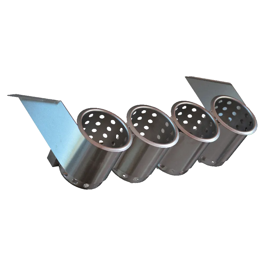 Steril-Sil UB-4SS Complete Underbar Dispenser, 4-Hole, 20"W, Stainless Steel