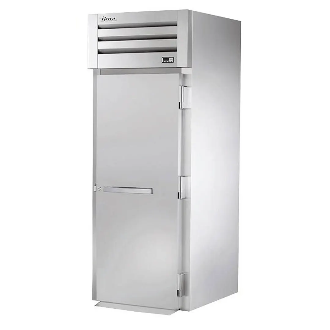 True STG1RRI-1S-HC 35" 1-Section Roll-In Refrigerator w/ Solid Door, Stainless Steel Front-Aluminum Sides