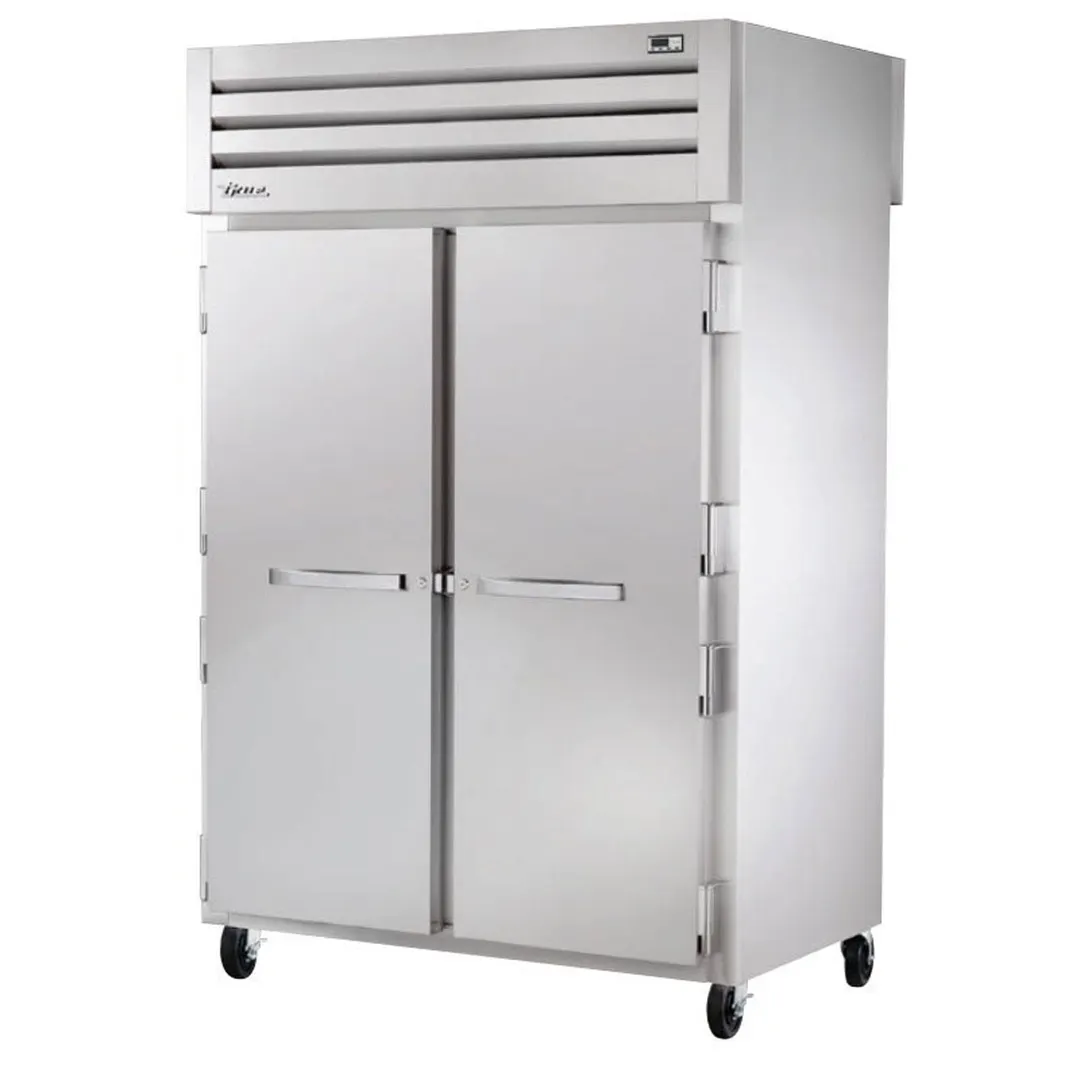 True STG2HPT-2S-2S 2-Section 2-Door Solid Door Heated Holding Cabinet, 208-230V, 3kW, Stainless Steel Front