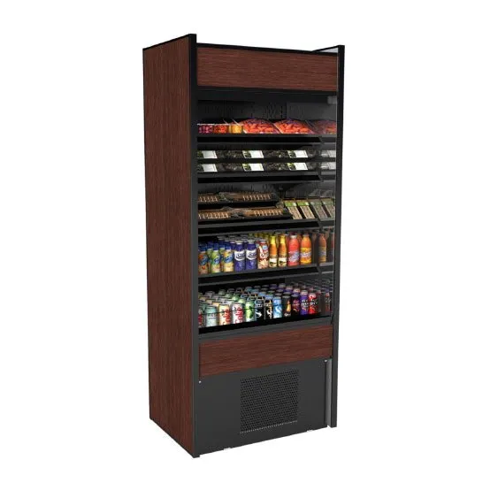 Structural Concepts BN37R 34" Vertical Self-Service Open Air Merchandiser4 Shelves, High Profile