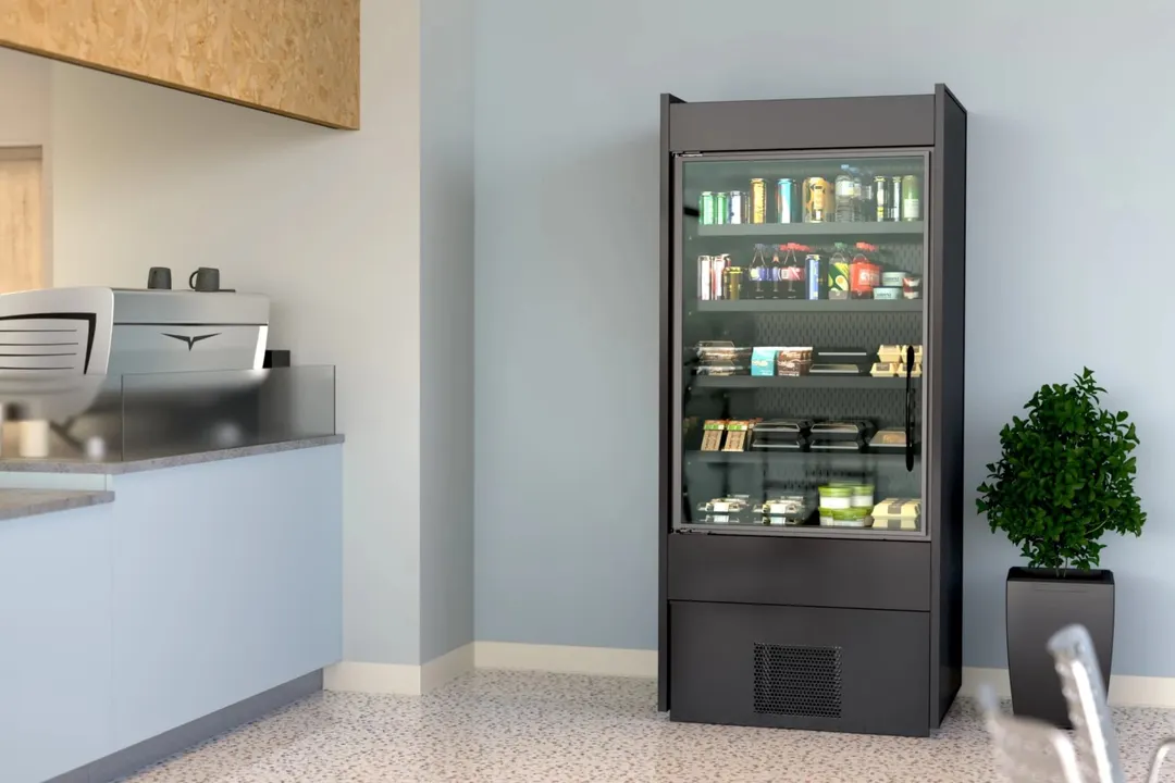 Structural Concepts BD3632 - 36" Glass Door Merchandiser, 1‑Section, R290 Refrigerant, LED Lights