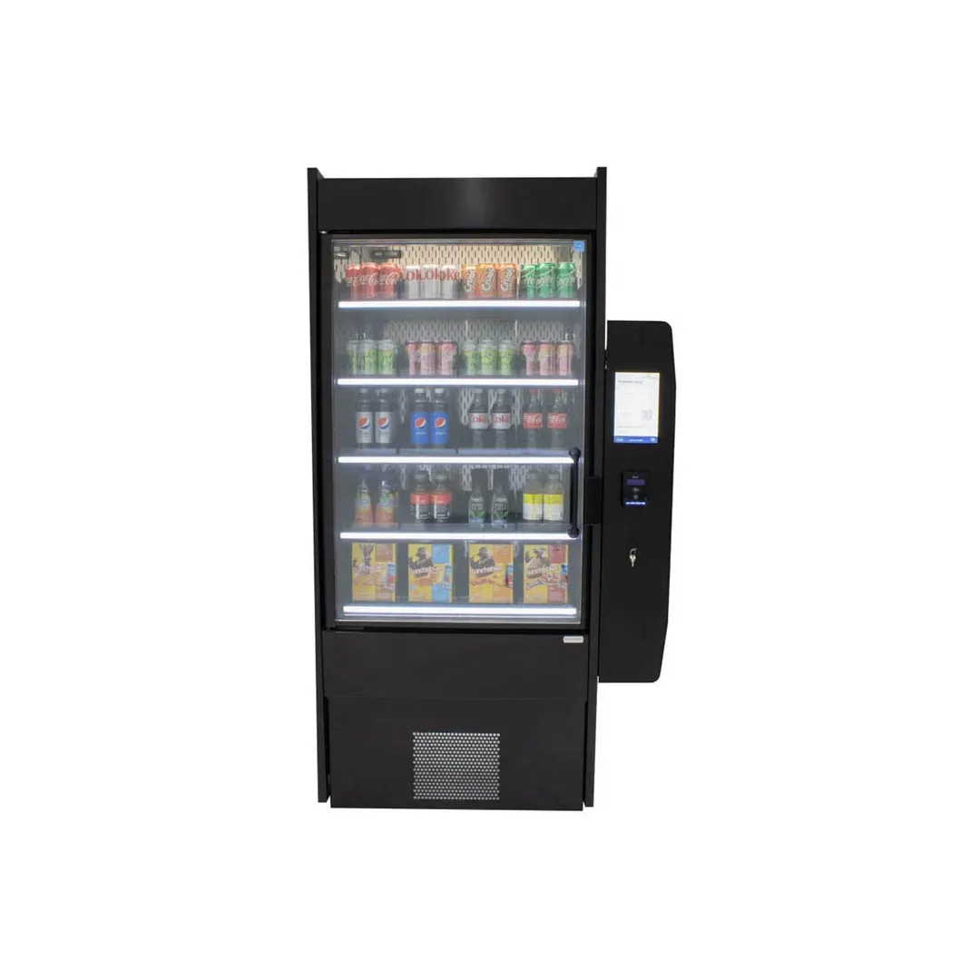Structural Concepts BD3632IS 36" Glass Door Merchandiser, Black, 5 Levels, LED, R290 Refrigerant