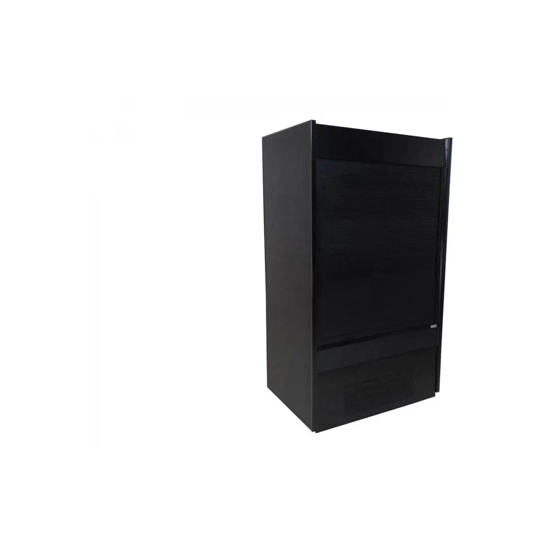 Structural Concepts BV4732 47" Vertical Self-Service Open Air Merchandiser, Laminate Exterior, Self-Contained, 4 Shelves, High Profile, Clean Sweep