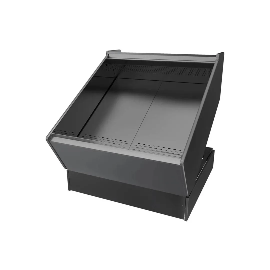 Structural Concepts FSIB4R 50" Self-Service Open Air Produce Case, Laminate Exterior, Full End Panels