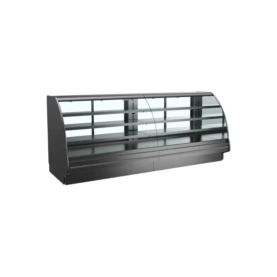 Structural Concepts GHS1052RLB (CURVED) 121" Refrigerated Display Case