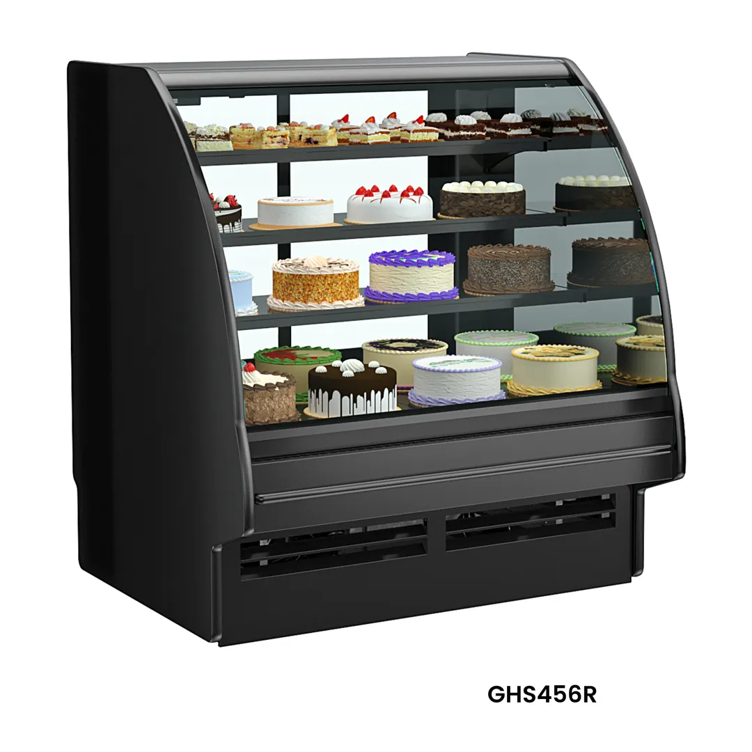 Structural Concepts GHS556R (CURVED) 63" Refrigerated Display Case