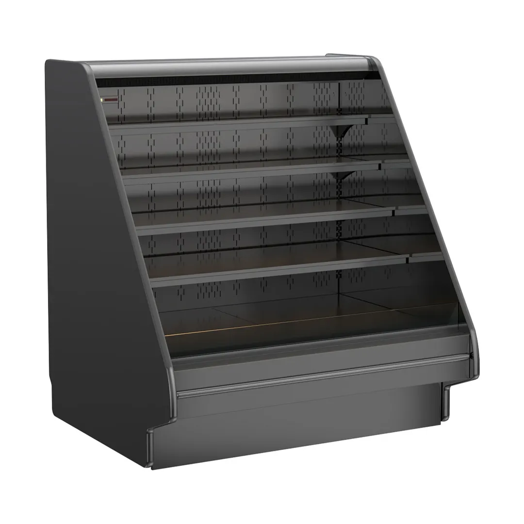 Structural Concepts GHSS460RLB (FLAT) 48" Self-Serve Refrigerated Open Air Merhandiser, Remote DX Refrigeration