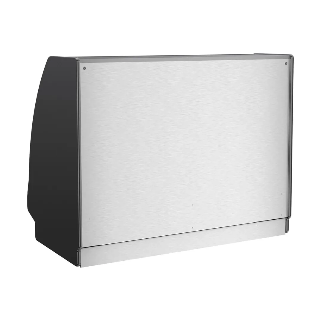 Structural Concepts GHSS860RLB (CURVED) 97" Self-Serve Refrigerated Open Air Merhandiser, Remote DX Refrigeration