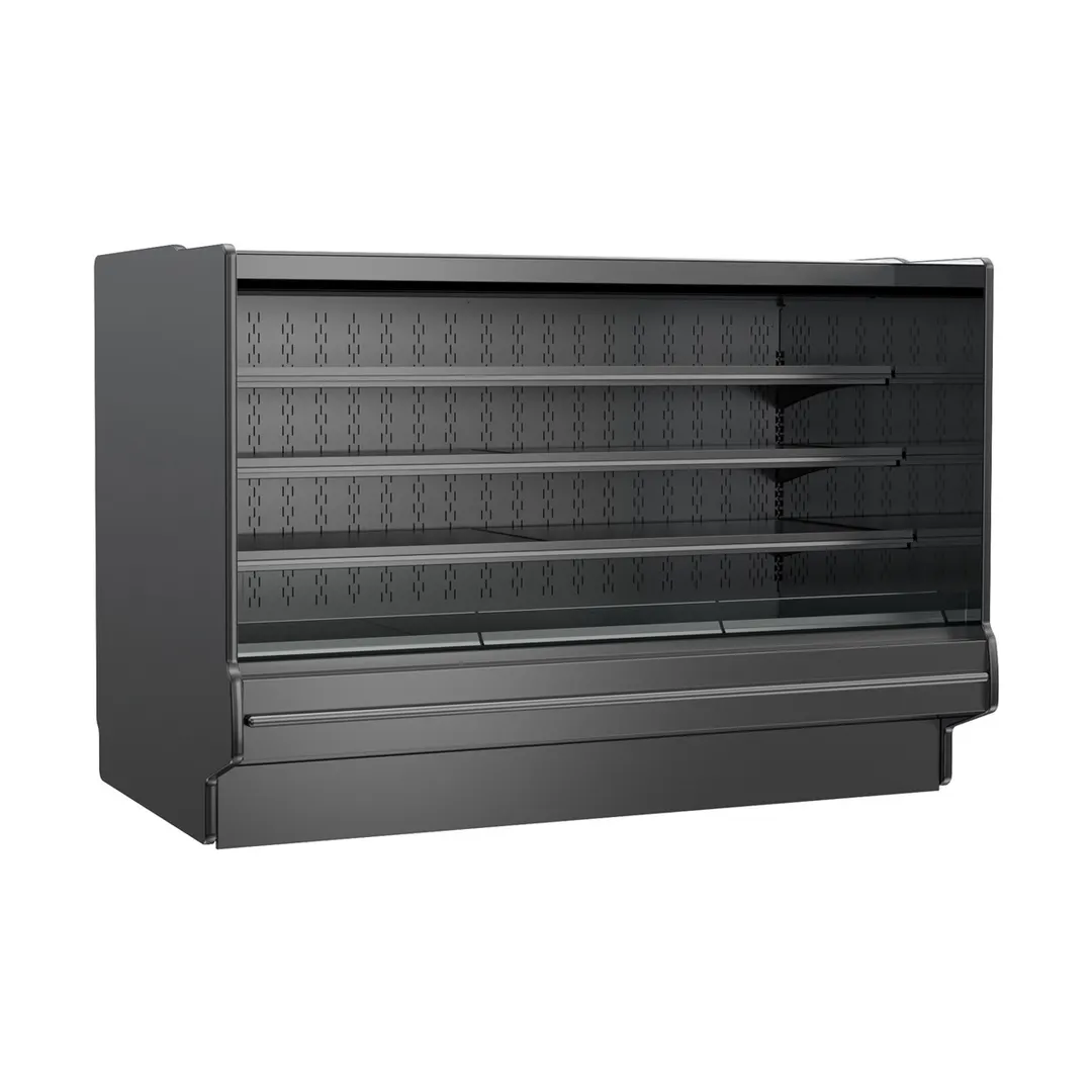 Structural Concepts GHSSV1052RLB 121" Self-Serve Refrigerated Open Air Merhandiser, Remote DX Refrigeration