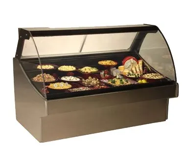 Structural Concepts GLDS5R 63" Curved Refrigerated Deli Display Case