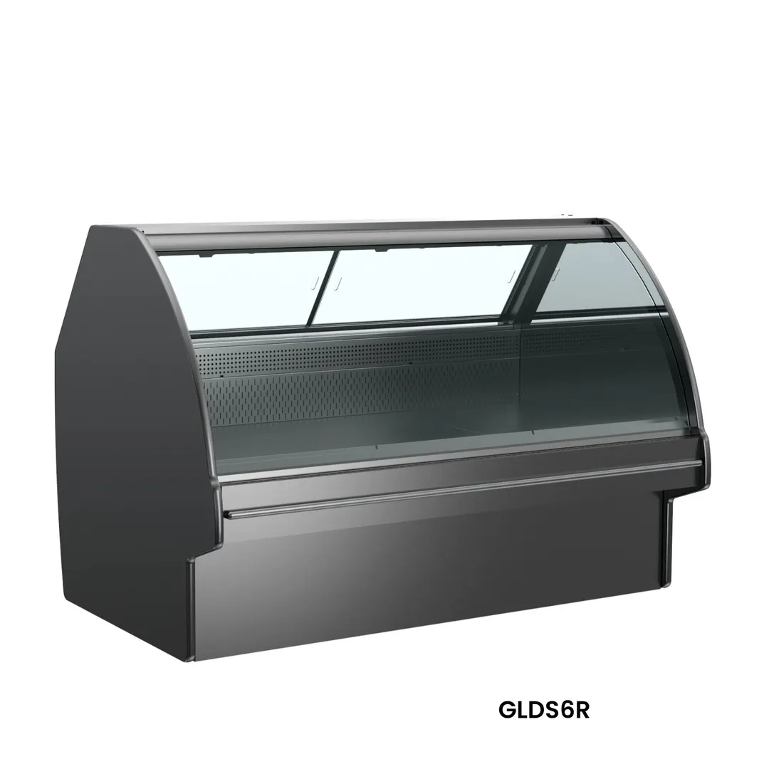 Structural Concepts GLDS5R REMOTE 63" Curved Refrigerated Deli Display Case