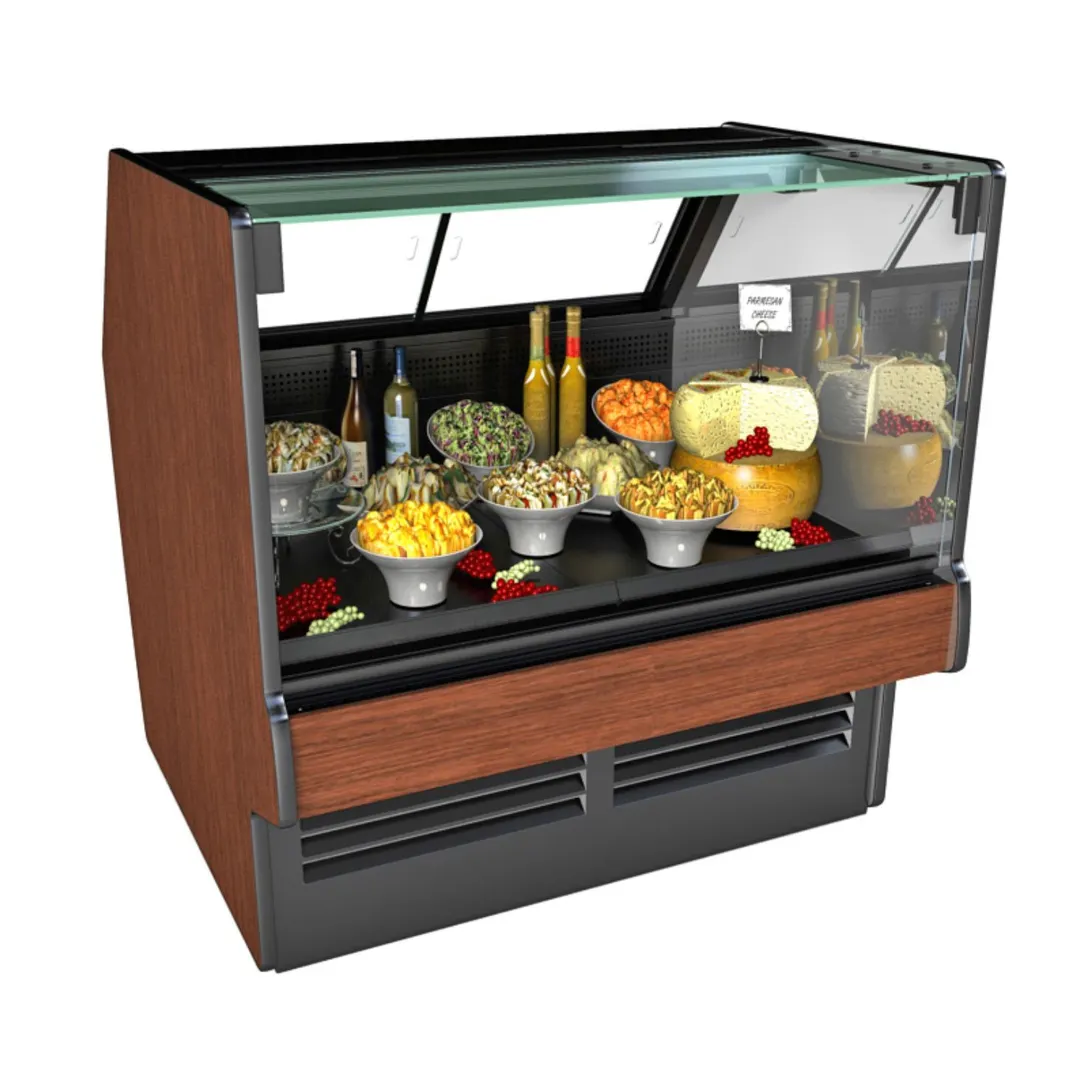 Structural Concepts GLDSV3R 39" Flat Refrigerated Deli Display Case