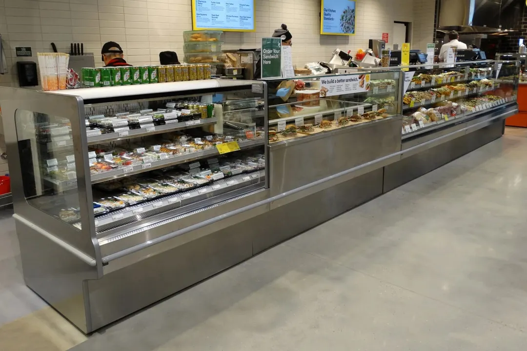 Structural Concepts GMSSV452R 51" Self-Service Refrigerated Open Air Merchandiser, Self-Contained Refrigeration 