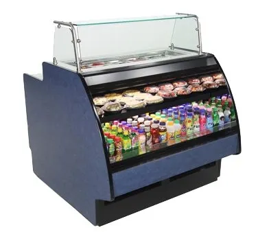 Structural Concepts GP641RR 75" Preparation/Self-Service Refrigerated Case, Self-Contained Refrigeration