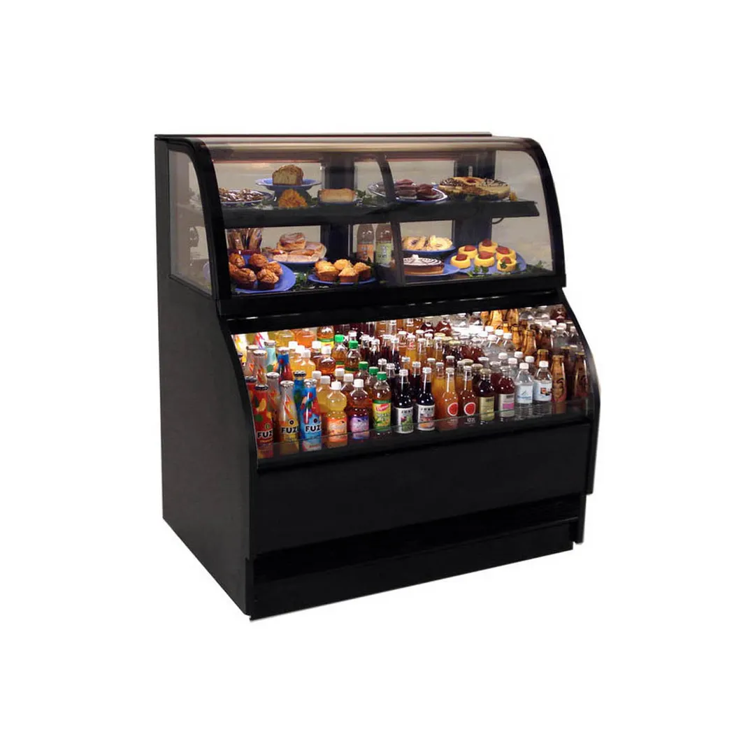 Structural Concepts HMBC6 75" Harmony Dual Service Dry / Refrigerated Bakery Case