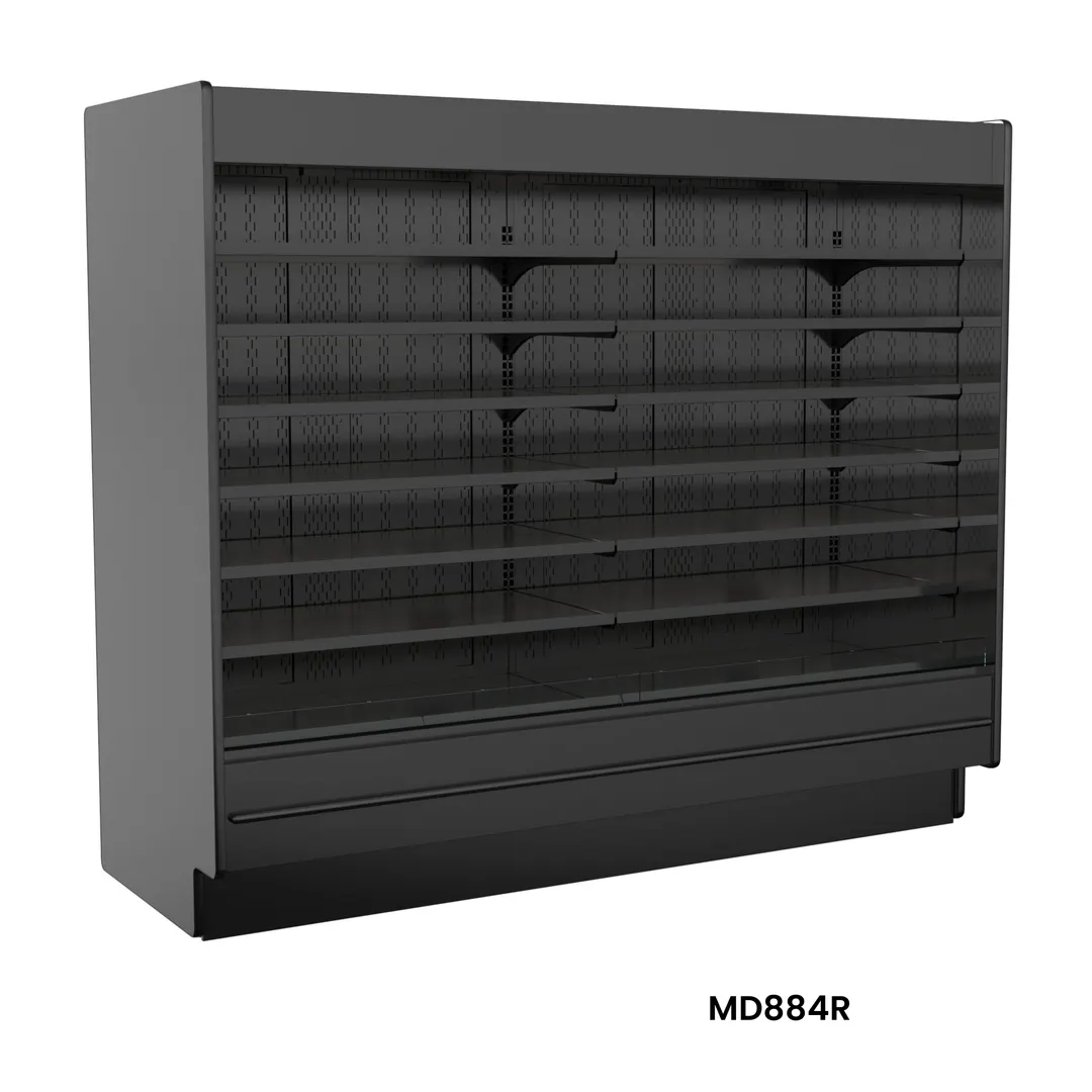 Structural Concepts MD884R 96" Fusion® Self-Service Refrigerated Open Air Display Case