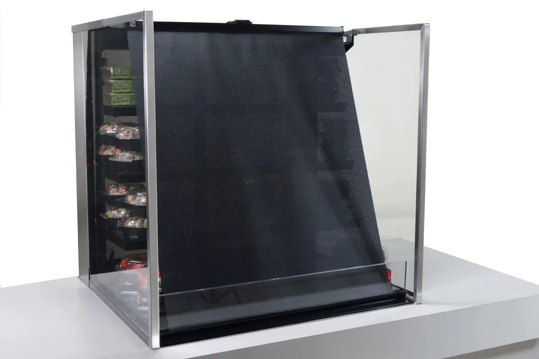 Structural Concepts NE3635DSSV 36" Reveal Self-Service Non-Refrigerated Slide In Counter Case