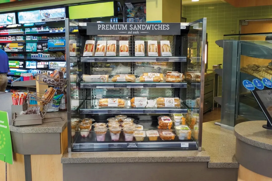 Structural Concepts NE3635RSSV 36" Reveal® Self-Service Refrigerated Slide In Counter Case