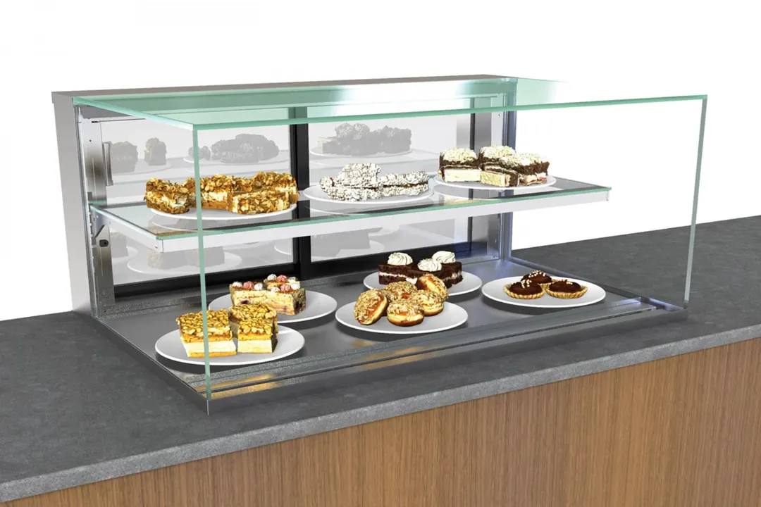 Structural Concepts NE4820DSV 48" Reveal® Service Non-Refrigerated Slide In Counter Case