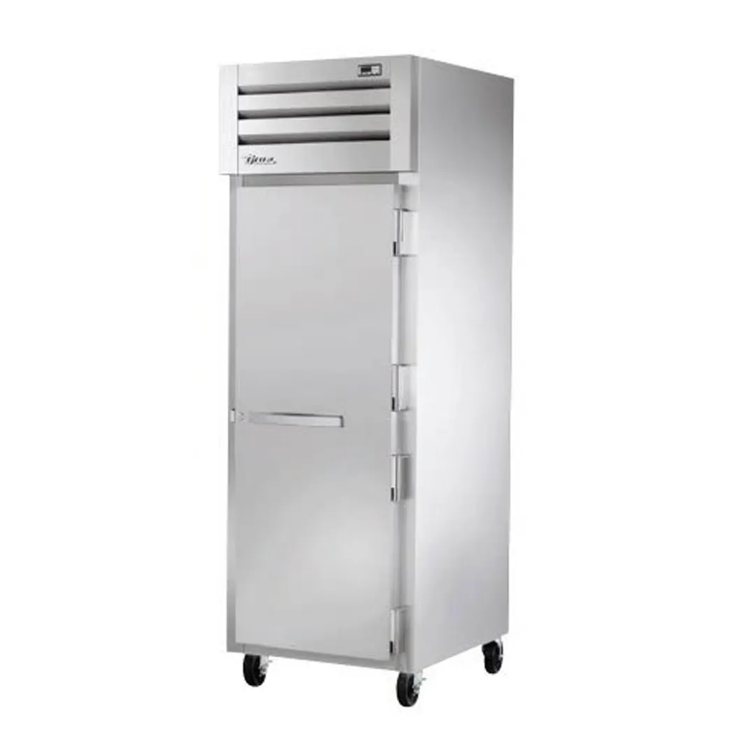 True STR1F-1S-HC 27.5" 1-Solid Door Reach-In Freezer, Top Mounted, 31 cu. ft., Stainless Steel