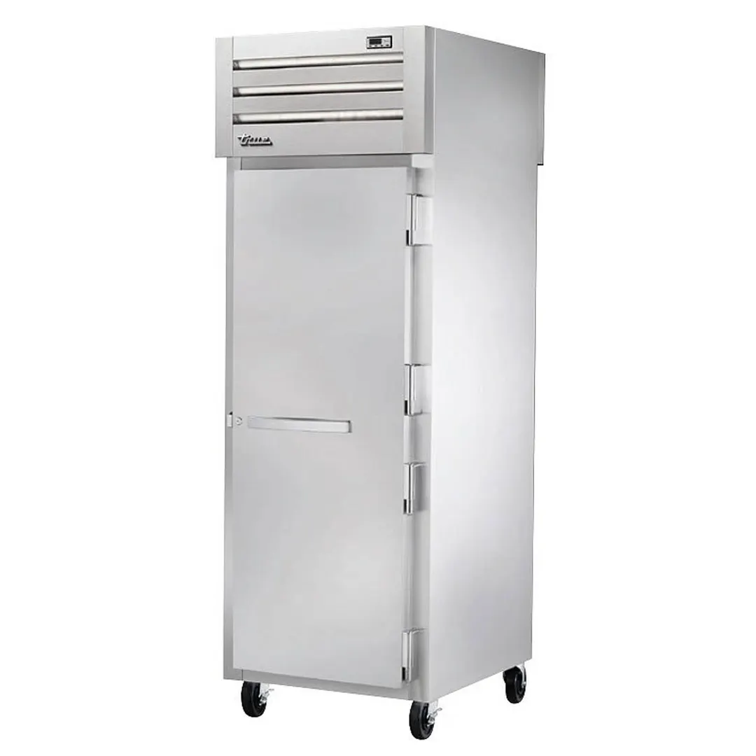 True STR1HPT-1S-1S 1-Section Pass-Thru Heated Holding Cabinet, Stainless Steel, Solid Doors, Digital Control