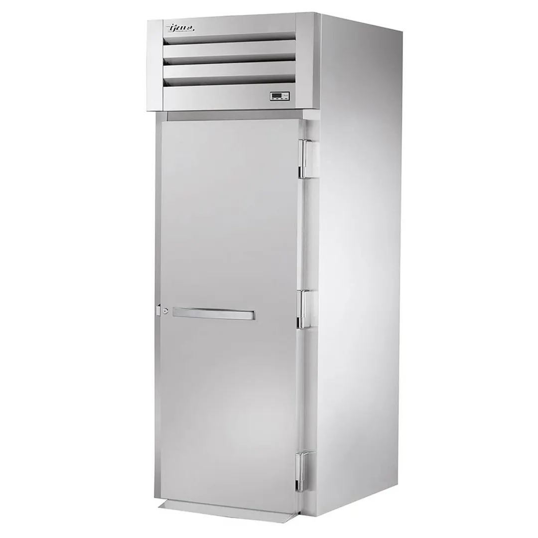 True STR1RRI-1S-HC 35" 1-Section Roll-In Refrigerator w/ Solid Doors, Stainless Steel