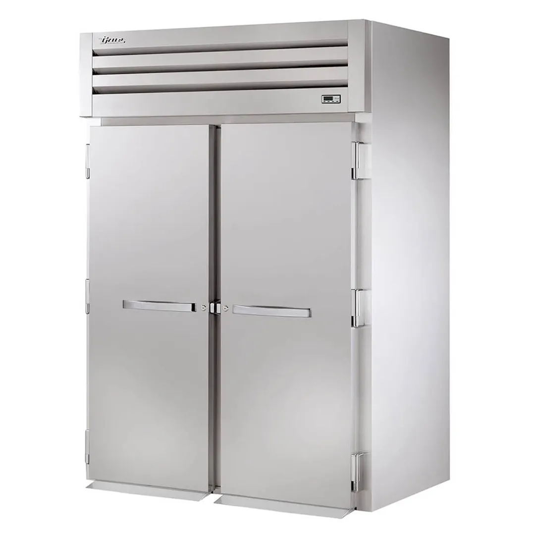 True STR2HRI-2S 2-Section 2-Door Solid Stainless Steel Heated Holding Cabinet, 4.0kW, 115/208-240V