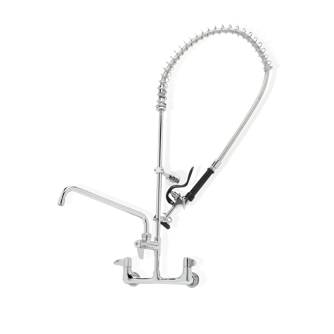 Steel Works SWPRS-W8-AF12HDLL Pre-Rinse Faucet, 8" Center, 12" Add-On Faucet