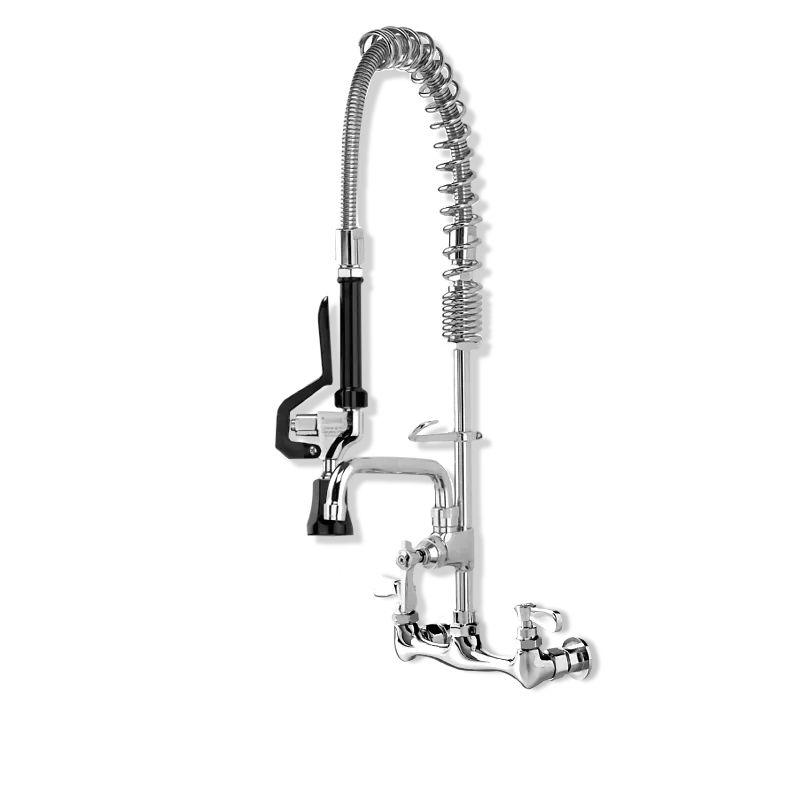 Steel Works SWPRSM-W8-AF8HDLL Mini Pre-Rinse Faucet, with 8" Center