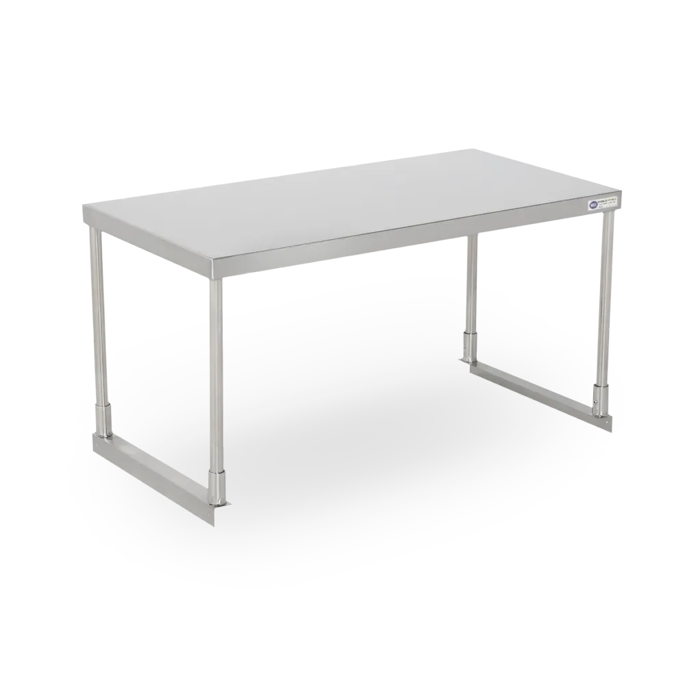 Steel Works SWSOS-1260 Over Shelf, Single Tier, 18Ga/430 Stainless Steel