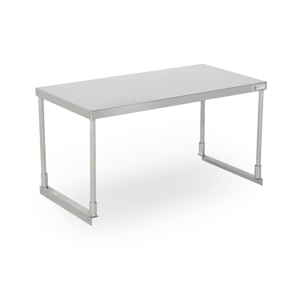 Steel Works SWSOS-1636 Over Shelf, Single Tier, 18Ga/430 Stainless Steel