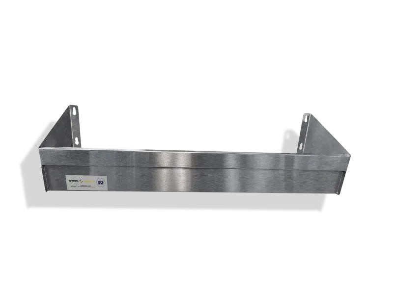 Steel Works SWSSR3-24X Speed Rail, 24" x 20-29" Width, Keyhole Mount, 22/304 Stainless Steel Build
