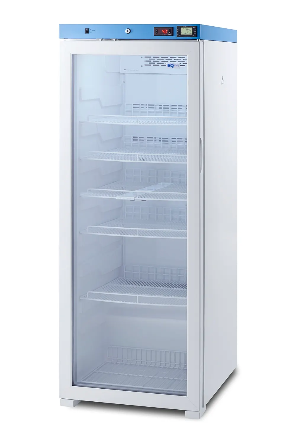 Summit ACR1322GNSF456 24" Glass-Door Refrigerator, 12.71 cu.ft., +2 to +8°C, R600a, 115V LED Light